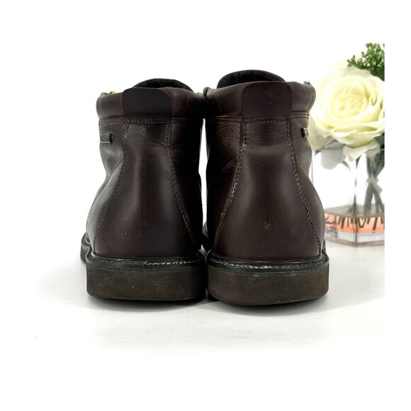 Rockport Mens Adiprene Chukka Boots Size 13 Dark Brown Leather Hydro Shield - Picture 4 of 7